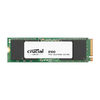 【Crucial 美光】E100 1TB SSD_讀 5000M/寫4500M(PCIe Gen4 M.2)