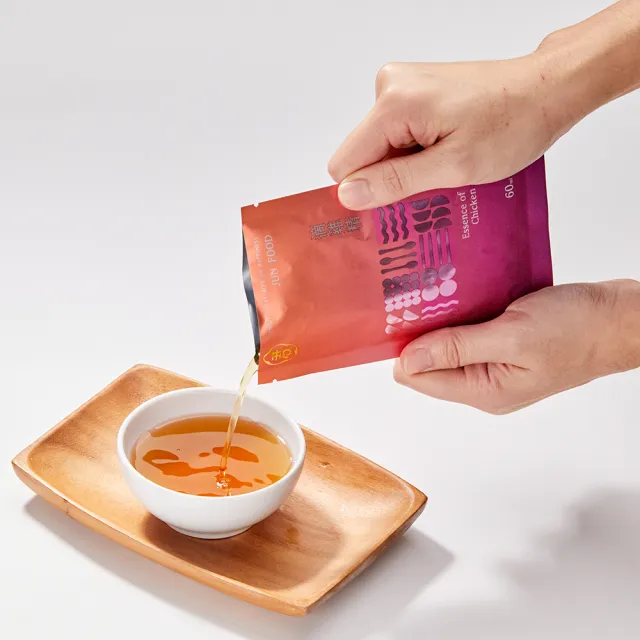 【JUN FOOD 吉君將】滴雞精原味1箱X30入X60ml環保無盒(無腥味無添加 幫助喚醒每日精氣神)