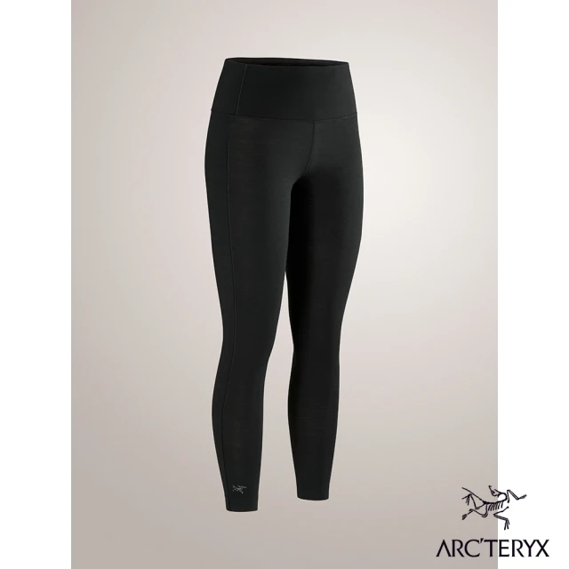 Arcteryx 始祖鳥 女 Satoro SL 羊毛內層長褲(黑)