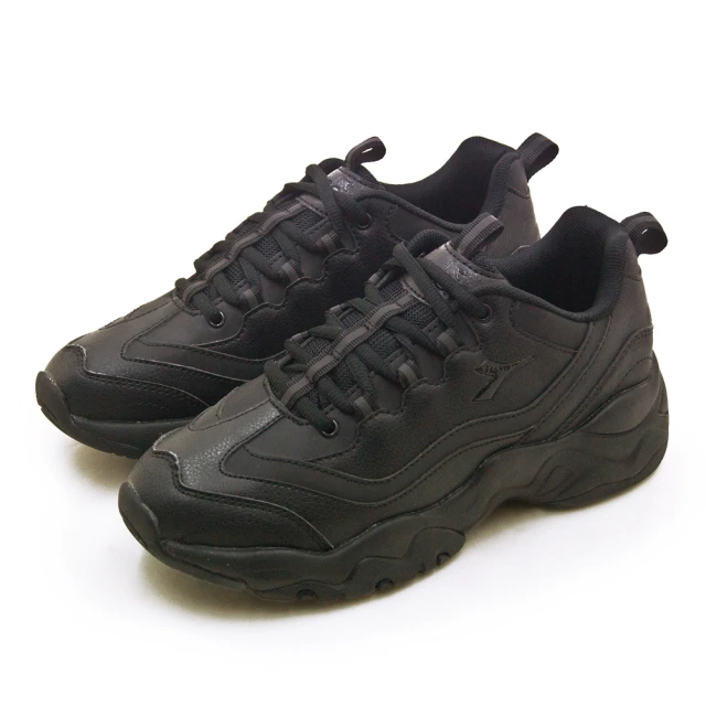 DIADORA 女 迪亞多那 生活時尚休閒運動鞋 千層蛋糕系列 餐飲業外場服務生工作鞋(黑 31768)