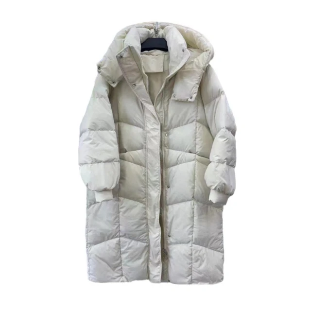 米蘭精品 真羽絨90%鴨絨羽絨外套(韓系田園風碎花女夾克2色