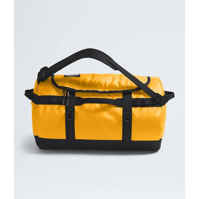 【The North Face】TNF 休閒 背提兩用旅行包 BASE CAMP DUFFEL - S 男 女 黃(NF0A52ST4WP)