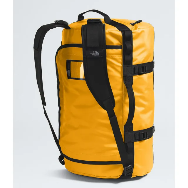 【The North Face】TNF 休閒 背提兩用旅行包 BASE CAMP DUFFEL - S 男 女 黃(NF0A52ST4WP)
