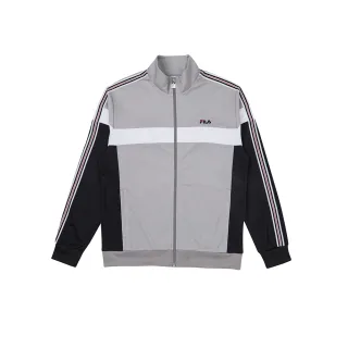 【FILA官方直營】男吸濕排汗外套-麻灰(1JKZ-1711-MY_251)