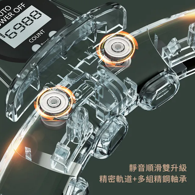 【Cube】智能計數按摩呼啦圈 軟膠按摩腰圈 不會掉的呼啦圈 瘦腰神器 健身有氧運動 減肥 瘦肚子 禮物