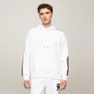 【TOMMY HILFIGER】官方旗艦館 Global條紋帽T_裸色