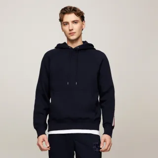 【TOMMY HILFIGER】官方旗艦館 Global條紋帽T_藍色