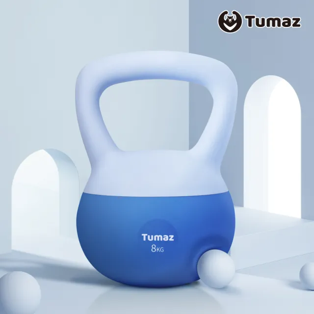 【Tumaz 月熊】居家軟式壺鈴8KG