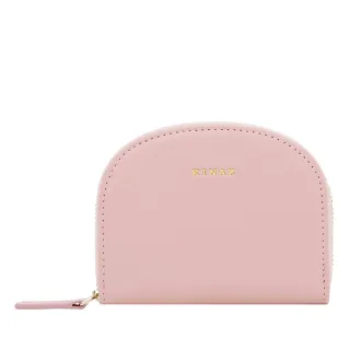 【KINAZ】驚喜圓滑貼心分層零錢包-粉嫩紅魔法 -小物魔法系列