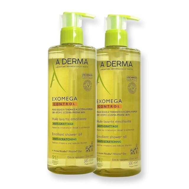 【A-DERMA 艾芙美】新葉益護佳沐浴露 500ml-2入組