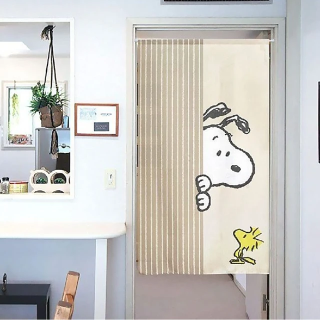 Hanmei 波希米亞棉麻門簾-80*140cm(整片式 門