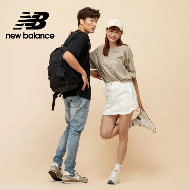 NEW BALANCE NB 插畫短袖上衣_男性_黑/褐色_MT51917ADS_MT51917BK(美版 版型偏大)