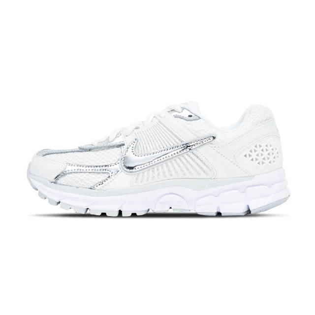 NIKE 耐吉NIKE 耐吉 Zoom Vomero 5 女鞋 白銀色 復古 V5 鍍鉻腳趾 老爹鞋 休閒 運動 休閒鞋 HF7723-100
