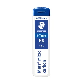 【STAEDTLER 施德樓】施德樓 超韌自動筆芯0.7mm MS25007
