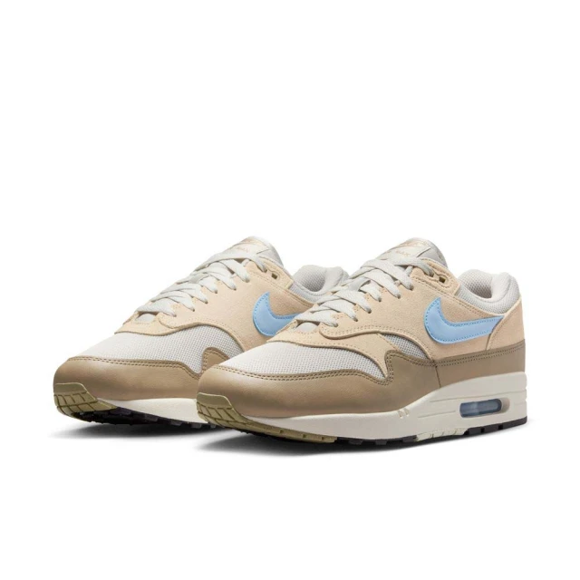 NIKE 耐吉 休閒鞋 復古慢跑鞋 氣墊_男_卡其色 奶茶色_NIKE AIR MAX 1 ESS(FZ5808009)