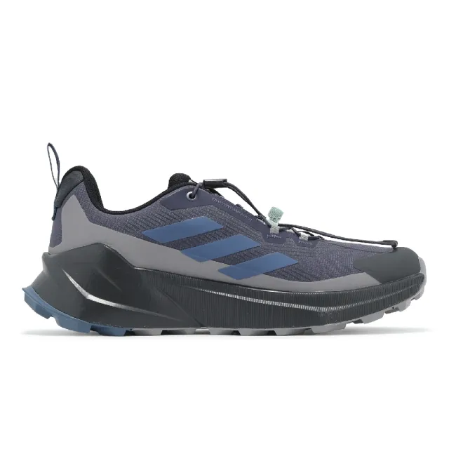 adidas 愛迪達】越野跑鞋Terrex Trailmaker 2 GTX SL 男鞋黑藍防水抽繩
