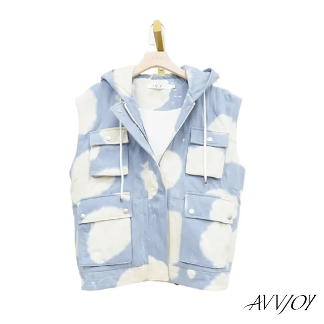 【AVVJOY 艾薇卓爾】馬甲棉背心上衣(背心 外套 夾克 保暖外套 羽絨外套 羽絨大衣 羽絨背心 GC2325-1017)