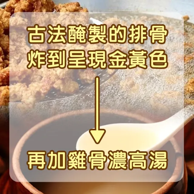 【吉好味】6袋共12包 蒸荐康 台南名店古早味排骨酥湯1-2人份/包(每包235公克*2為1袋 加熱即食調理包)