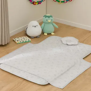 【NITORI 宜得利家居】極致涼感 迷你毯 N COOL WSP GY MK25(極致涼感 涼感 迷你毯 N COOL WSP)