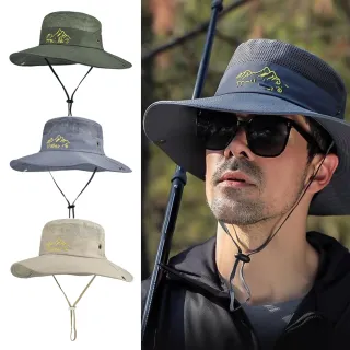 【SUNY】復古西部牛仔登山帽 防曬帽 漁夫帽 遮陽帽 沙灘帽 釣魚帽 帽子 太陽帽