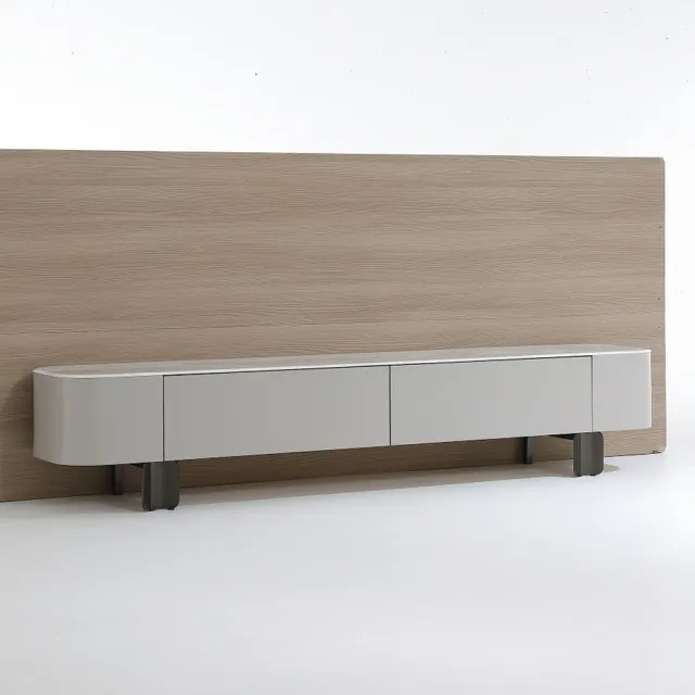 【MUNA 家居】320-200型6.6尺玻璃電視櫃/抽屜緩衝滑軌(長櫃 電視櫃 櫥櫃 收納)