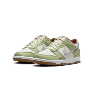 【NIKE 耐吉】Nike Dunk Low GS 蛇年限定 白綠 HV6001-101(低筒 舒適 運動鞋 休閒鞋 大童鞋)