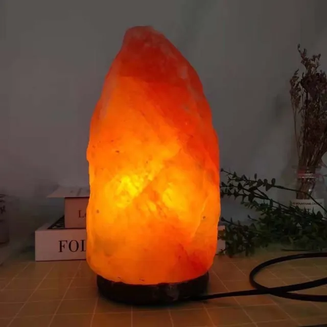 【礦世奇鹽】喜馬拉雅山開運吉祥鹽燈2kg-3kg(小夜燈、夜燈、鹽燈、燈、桌燈、風水、巴基斯坦玫瑰鹽)