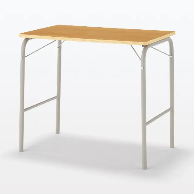 【MUJI 無印良品】鋼製可折疊桌(共3色)
