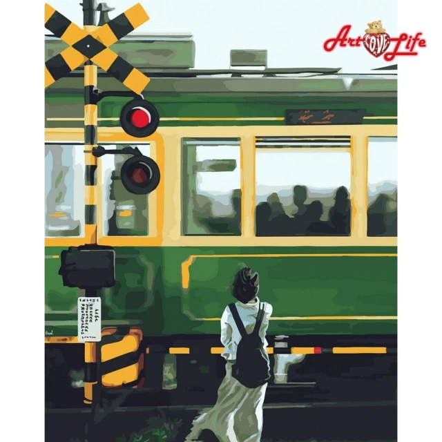 【ArtLife 藝術生活】DT111鎌倉高校40*50CM(數字油畫 DIY DIY數字油畫 交換禮物 畫畫玩具)