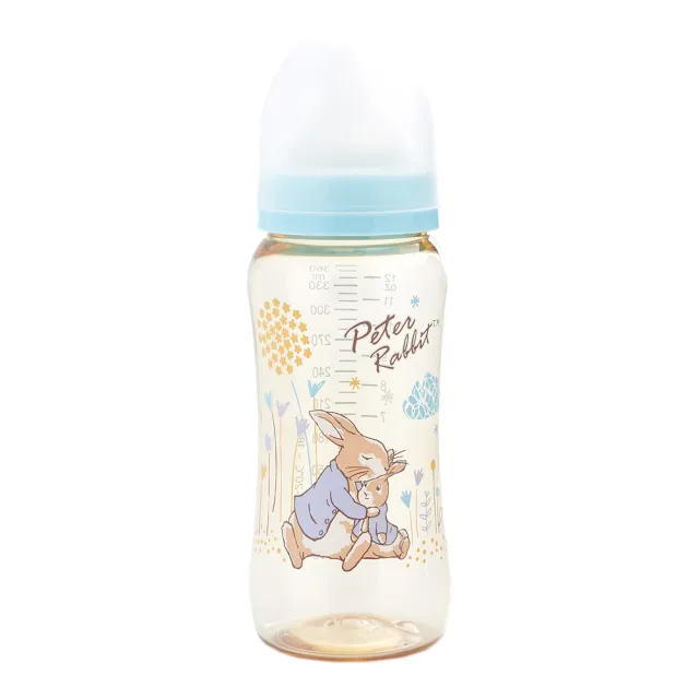 【奇哥】比得兔PPSU寬口奶瓶-360ml(2色選擇)