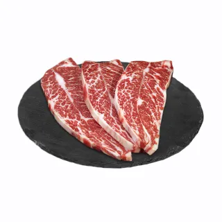 【勝崎生鮮】美國PRIME黑安格斯無骨牛小排10片組(120公克±10% / 1片)