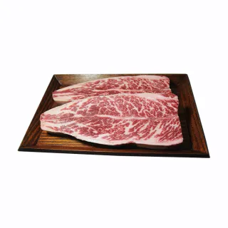 【勝崎生鮮】美國PRIME黑安格斯厚切無骨牛小排8片組(200公克±10% / 1片)