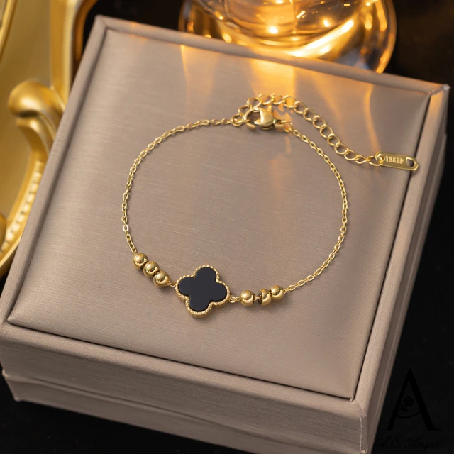 ANGEL 暗黑編織皮質麻花拼色金屬項鍊(金色)好評推薦