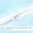 【AXIS 艾克思】台灣製天藍色方形30x40cm細密網洗衣袋.衣物收納袋_5入