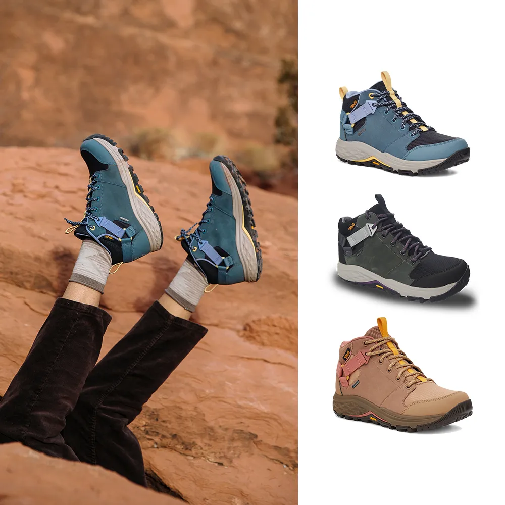【TEVA】登山鞋 女鞋 戶外鞋 高筒 Gore-tex 防水 Grandview GTX (多款任選)