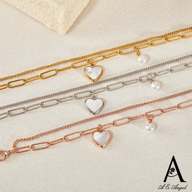 ANGEL 暗黑編織皮質麻花拼色金屬項鍊(金色)好評推薦