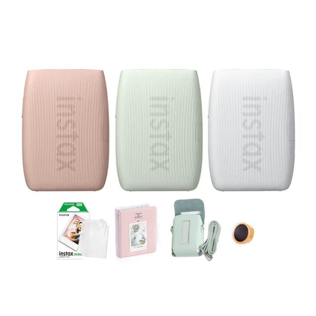 【FUJIFILM 富士】instax mini Link3 手機印相機 原廠公司貨(皮套10張底片相冊超值組合)