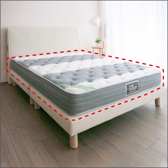 藤原傢俬 小方格黑豆腐獨立筒捲包床單人(3尺)折扣推薦