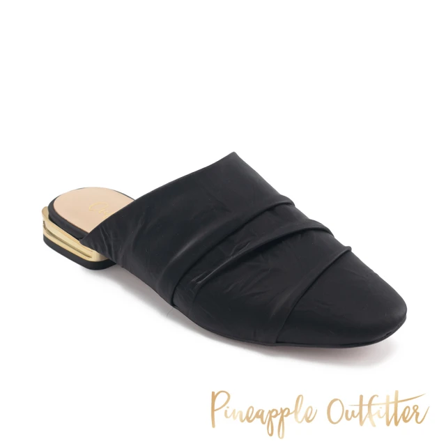 FUFA Shoes 富發牌 慵懶真皮懶人穆勒鞋-棕 1DR