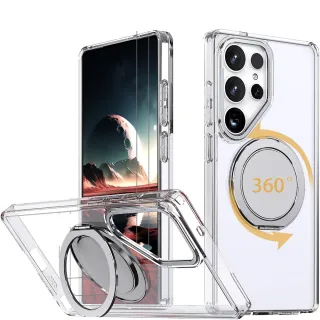 【ACE_CASE】Samsung Galaxy S25 Ultra360度旋轉 MagSafe磁吸指環支架手機殼保護殼保護套