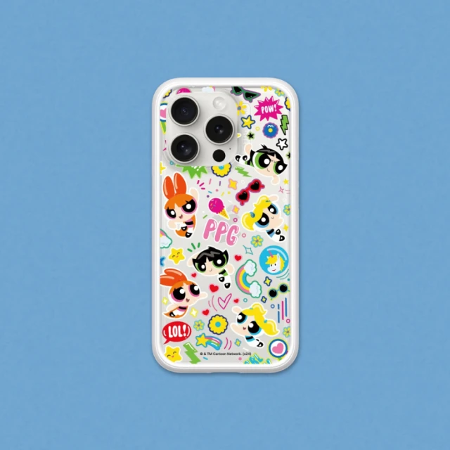 RHINOSHIELD 犀牛盾 iPhone 14系列 Mod NX手機殼/可愛小女警貼紙款(飛天小女警)
