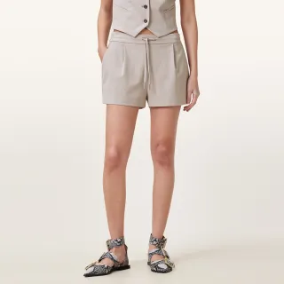 【ALLSAINTS】ALEIDA TRI 輕薄打摺修身中腰西裝短褲 W073QC(常規版型)