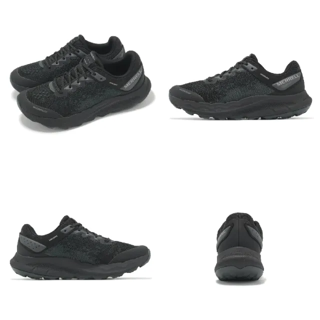 【MERRELL】越野健行鞋 Antora 4 WP 女鞋 黑 防水鞋面 緩衝 抓地 支撐 戶外鞋(ML068442)