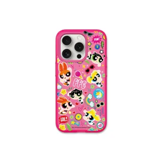 【RHINOSHIELD 犀牛盾】iPhone 14系列 JellyTint 透明防摔手機殼/可愛小女警貼紙款(飛天小女警)