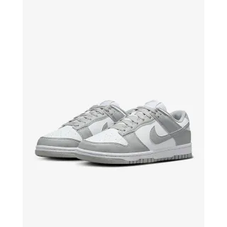 【NIKE 耐吉】運動鞋 休閒鞋 女鞋 W NIKE DUNK LOW NEXT NATURE 灰白色 皮革 經典(DD1873113)