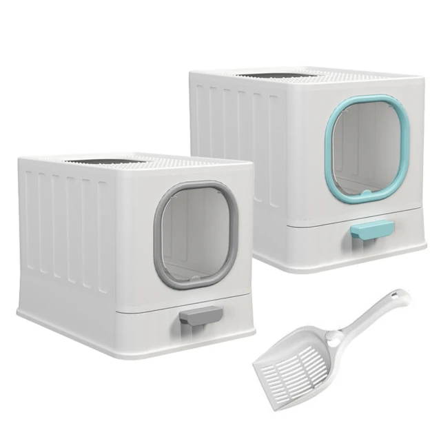 all for paws afp 清新系列-抽折式貓砂盆（經