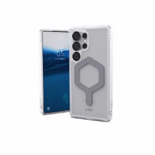 【UAG】Galaxy S25 Ultra 磁吸耐衝擊全透保護殼-極透明（灰圈）(支援MagSafe及無線充電)