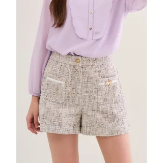 【SCOTTISH HOUSE】小香風A型短褲-灰/卡其 CIVA2271