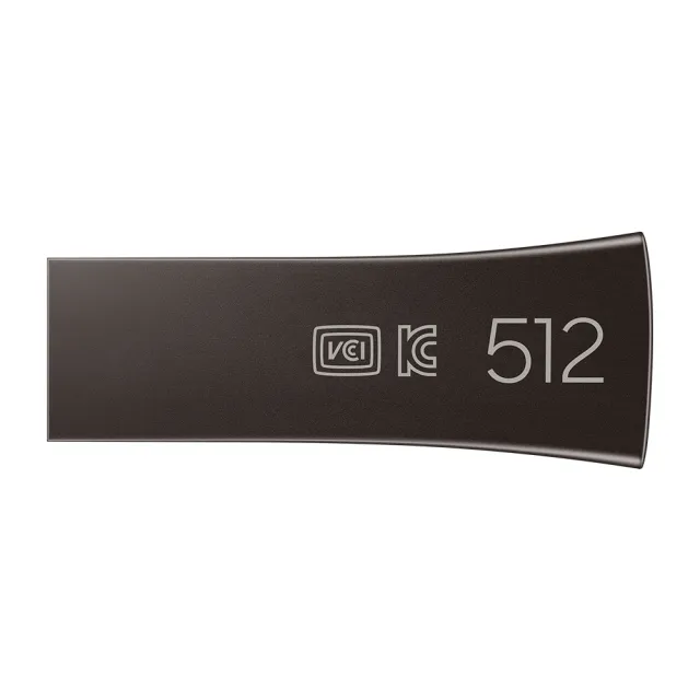 【SAMSUNG 三星】BAR Plus USB 3.2 512GB隨身碟 深空灰(MUF-512BE4)