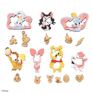 【HELLOFISH】迪士尼MINI木拼-迪士尼經典角色系列盲袋(6入盒裝)